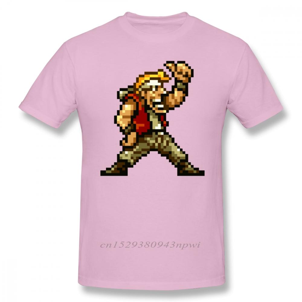 Metal Slug T Shirt Marco Rosi TShirt Graphic Tee Shirt Beach Cute 100 Cotton ShortSleeve Unisex Tshirt