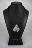 Great Dane I - Necklace with Dog, Silver-plated Pendant for Dog Fan, Unique Jewelry by Art-Dog Brand