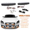 Universal DC 12V DRL 6 LEDs Car Styling Car Daytime Running Lights Car Daytime LED Light