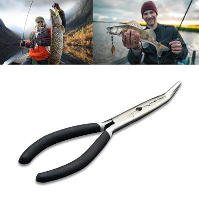 Versatile Stainless Steel Fishing Pliers: The Ultimate Tool for Anglers Clip Cut Install Remove and Clamp with Ease