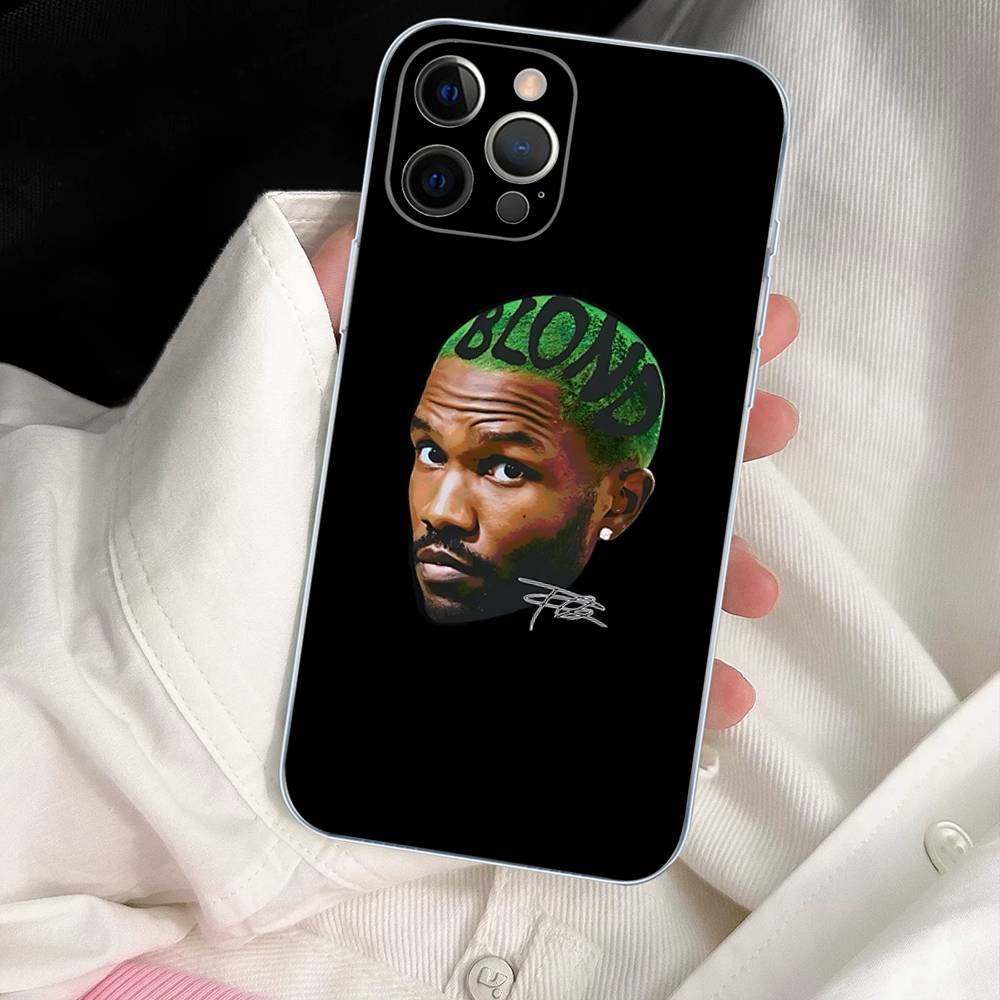 Frank Blonde Oceans For IPhone 17 16 15 14 13 12 11 Pro Max Plus Mini Funda For Transparent Cover