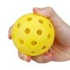 6 Pack Pickleball Balls 40 Holes High Bounce Outdoor Pickleballs With Mesh Bag For Sport Indoor Play Gifts For Pickleball Lovers