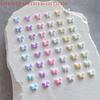 50 Stück Glitzer Nagelkristall Strasssteine Schmetterlingsformen Nagelkunst Designs Charms Schmuck für Luxus Nagelkunst 3D Zubehör
