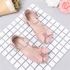 Newest Children High Heels Girls Leather Shoes Kids Fashion Bow Performance Princess Dance Party Spring Summer Baby Toddler C