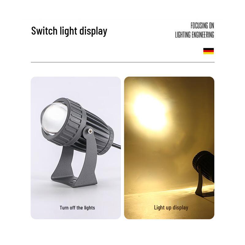 Outdoor 10W Narrow Beam LED Spotlight