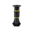 2 Pcs Bed Support Leg 8.3-13 Inch Adjustable Height Sturdy Plastic Bed Frame Center Slat Support Leg for Furniture