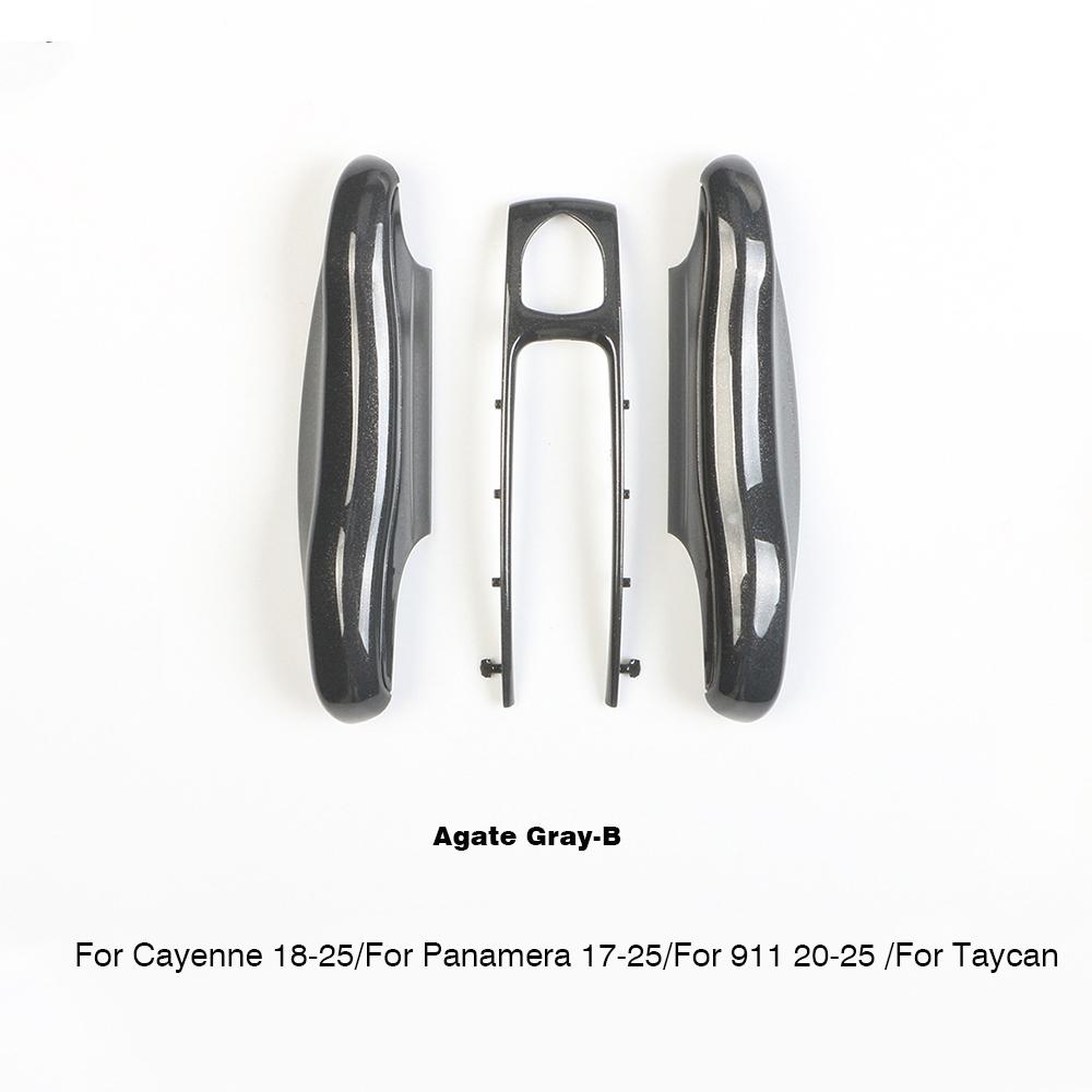 For Porsche Panamera Cayenne Macan 718 Cayman Boxster 911 Taycan Car 92 Personalized Key Case Protective Shell Remote Fob Cover