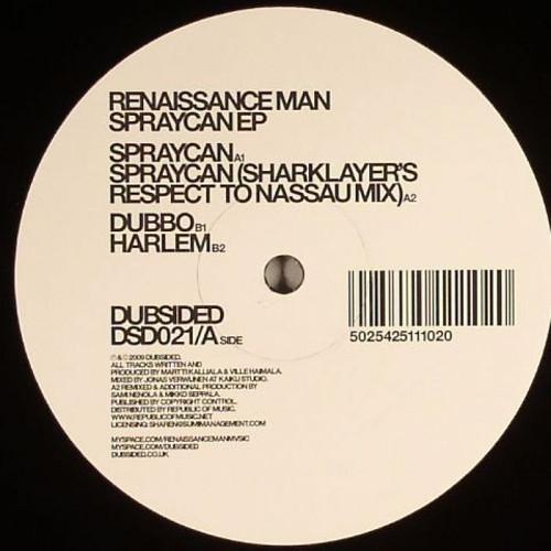 

12inch Record RENAISSANCE MAN Spraycan EP DSD021 Dubsided 2009 UK Dance Electronica Used