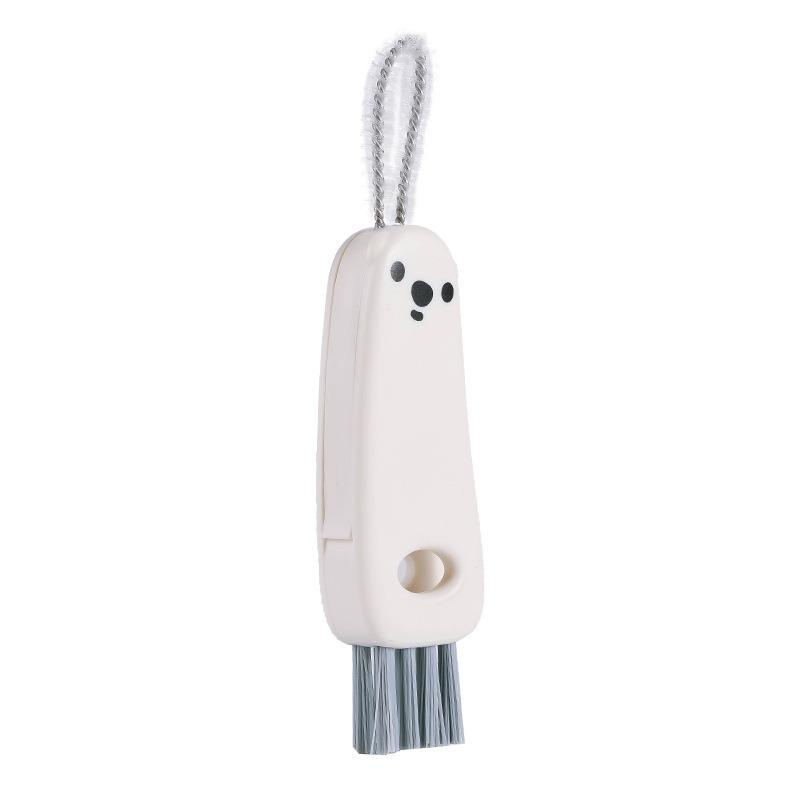 Three in One Cleaning Cup Lid Brush Gap Cleaning Brush