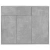 *NEW Enfilade Commode intérieure - Buffet Gris béton 88x30x70 cm Classique - Bois d'ingénierie CL45891