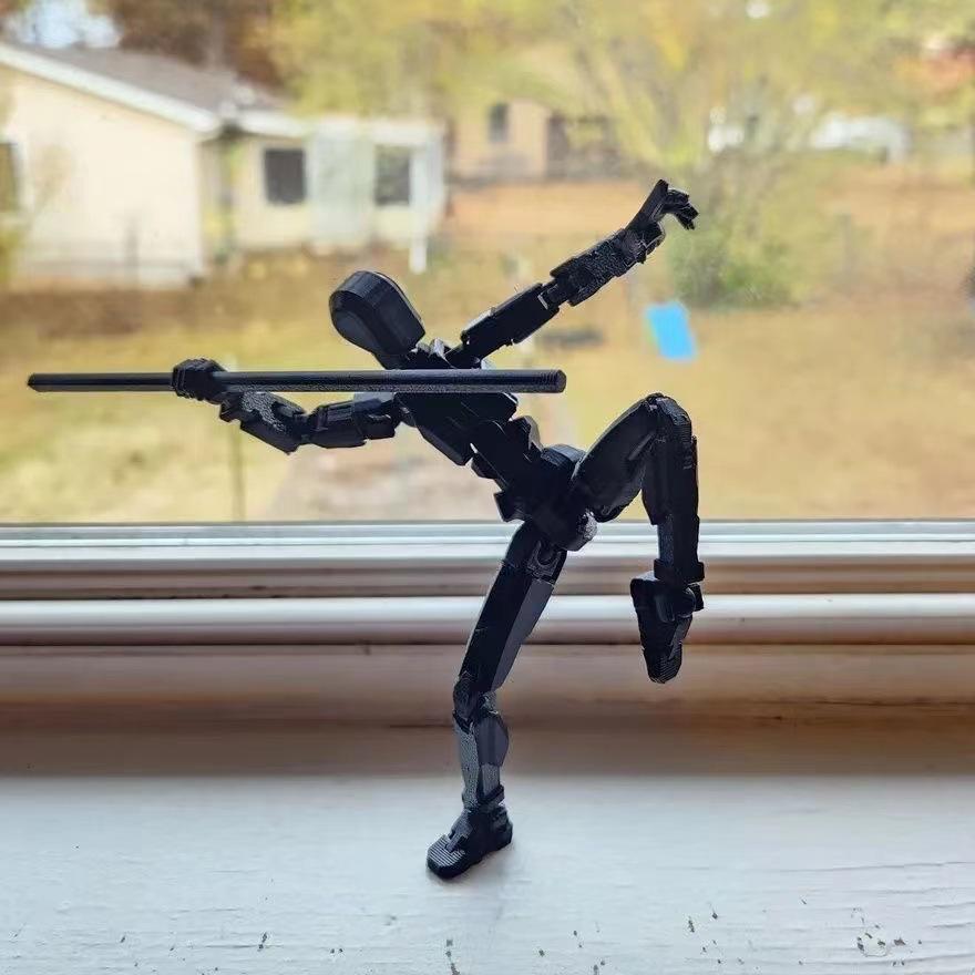13cm Fai da te 3D Schizzo Disegna Corpo Mobile Maschile Femminile Corpo Kun Chan Dolore Articolare Personaggio Anime Modello Azione Figure Accessori Giocattolo