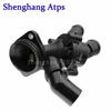 87℃ Motorkühlmittelthermostat mit Gehäuse 03L121111AF 03L121111F Für VW Multivan T5 Transporter 2.0 TDI 2009-2015