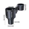 Water Bottle Extender Car Water Cup Holder Universal Vehicle Drink Holder Double Car Cup Holder Expander Expandable Base
