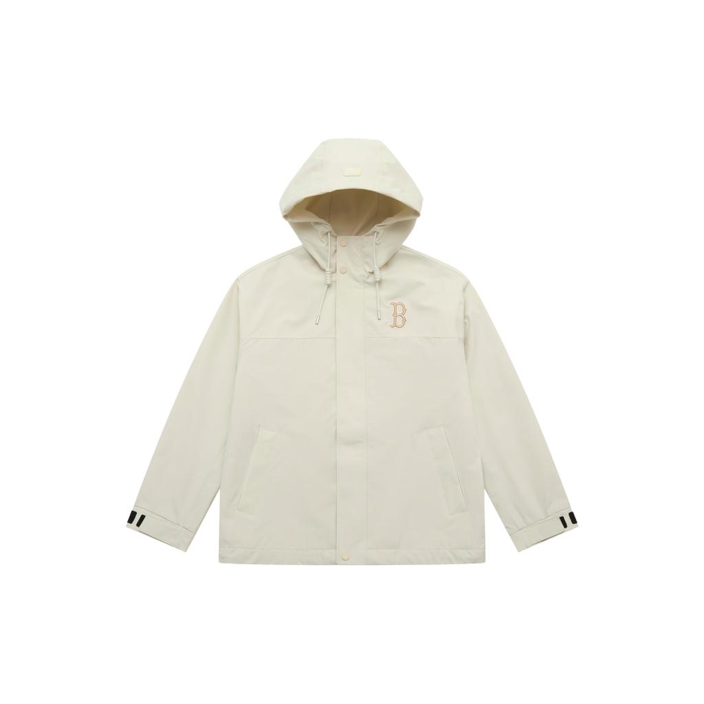 New MLB Boston Red Sox Basic Collection 25FW Jacket Unisex Deep Ivory 3AWJB0154-43CRD