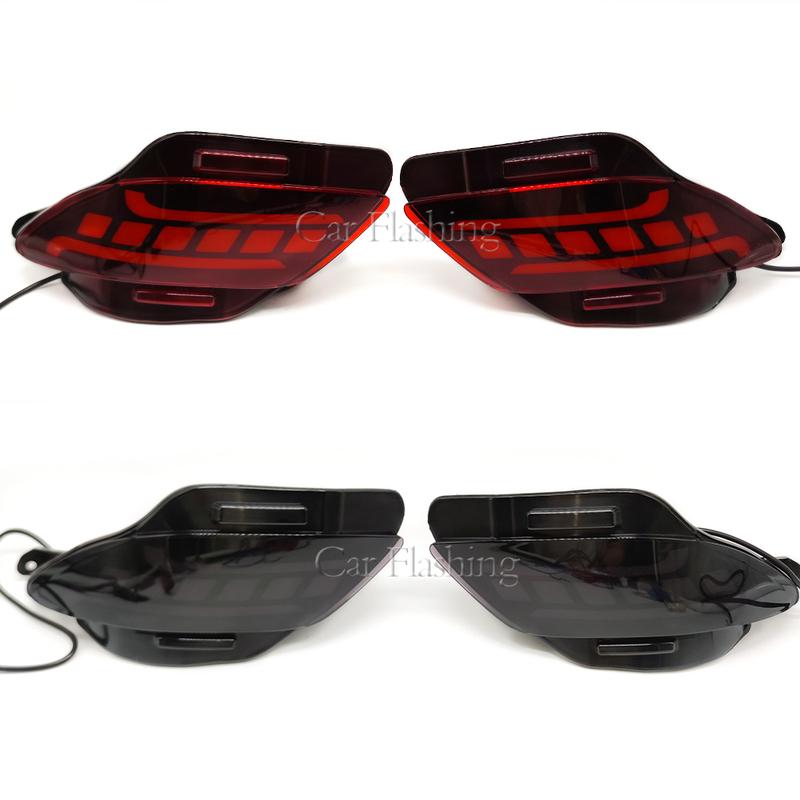Luci Riflettenti LED per Paraurti Posteriore Per Lexus RX270 RX350 RX450h 2009 2010 2011 2012 2013 2014 2015 con Indicatori di Direzione Dinamici Frenata