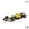 Bburago 2024 Model Skala F1 McLaren MCL38 Senna Memorial Livery Lando Norris Samochód Wyścigowy Sportowy Model Odlewany Samochód Senna 1/43 #4 18-38214 (# 4)
