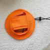 Adjustable Dog Cat Bucket Hat Cotton Pet Fisherman Hat Casual Pet Sunscreen Tie Hat  Devon Rex