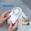 Wiederaufladbarer Mini-Schreibtisch- und Handventilator mit Nachtlicht