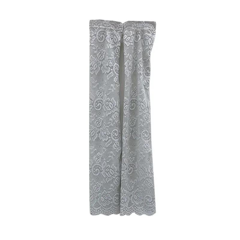 Летняя мода Ледяные рукава Эластичные нарукавники Длинные перчатки без пальцев Женские кружевные нарукавники Защита от солнца Нарукавник Поддельный манжет