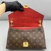 [Pre-Owned] Pallas Brown Coated Canvas Monogram Legend Crossbody Shoulder Bag With Gold Hardware - Excellent #HOMIEF
