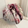 1PC cherry blossoms umbrella Umbrella-8-Rib Reinforced, Automatic Open, Lightweight & Durable, Cute Fashion Accessory for Outdoor, Beach, or Casual Us