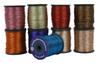 IBA Indianbeautifulart Lurex  Dori  Thread Embroidery  Dori  1mm Metallic  Multicolor  Cord 150 Meter Spool Pack Of 9 Metallic Tinsel Cord