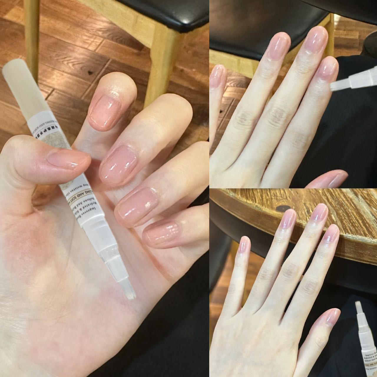 PINKYFOCUS Hydrating Nail & Cuticle Oil Pen - Moisturizing, Anti-hangnail Protection Essence