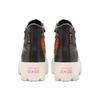 Converse Chuck Taylor All Star Lugged Waterproof Leather High Top Thick Sole Black White Women's 565006C