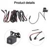 12V Power Supply 4 Pin Reversing Camera Car Rear View Camera DVR Parking Camera