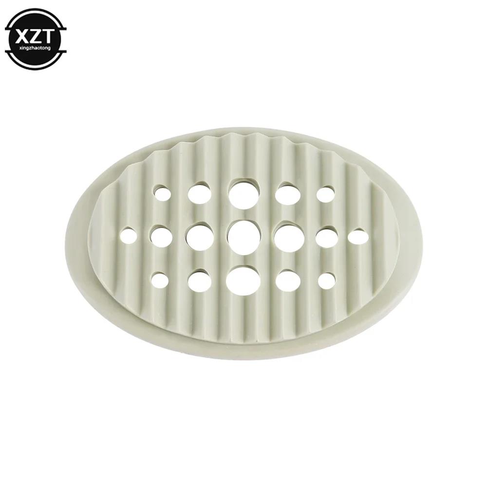 Non-slip Soap Holder Dish Bathroom Shower Storage Plate Stand Hollow Dishes Openwork Soap Dishes Soap Box