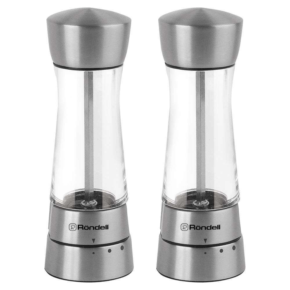 

Pepper And Salt Mill Rondell Rd-1668 Set Of 2 Prem Spezia