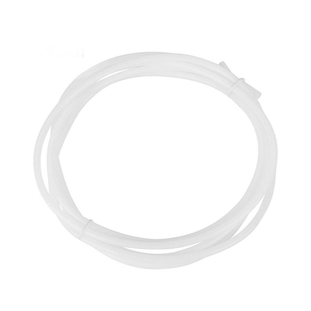 PTFE White Bowden Tube for 1.75 Filament (2.0mm IDCelsius4.0mm OD) For 3D printers (1.5 M)