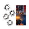 Halloween Front Door Wreath 17 Inch Scary Halloween Decoration Dead Branch