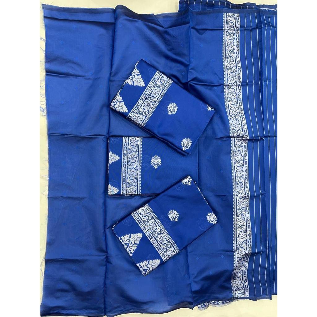 Royal Silk Affair - Soft Lychee Silk Jacquard Saree
