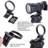 iShoot Lens Support Lens Bracket Tripod Camera Tripod Mount Compatible with Tamron Di III VXD A058 E Bottom Quick Release Plate with Compatible with