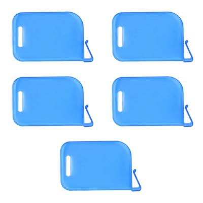 5Pcs Plastic Trading Card Box Baffle Clip Storage Classification Barrier Plate Multilayer Game Card Box Spacers