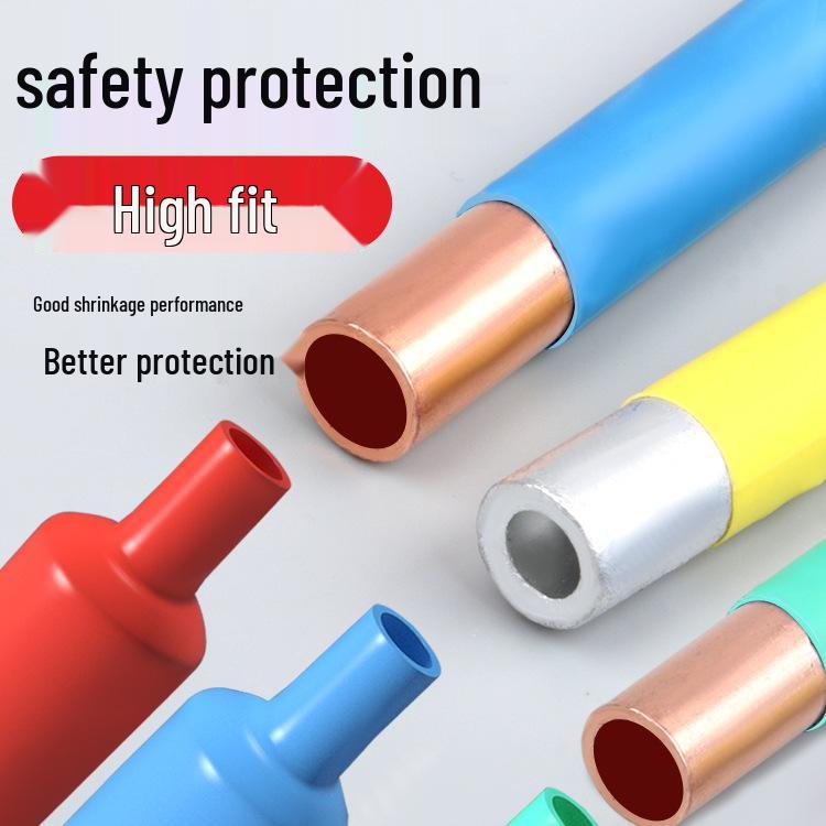 Tubo Termorretráctil Aislante Impermeable para Protección de Cables