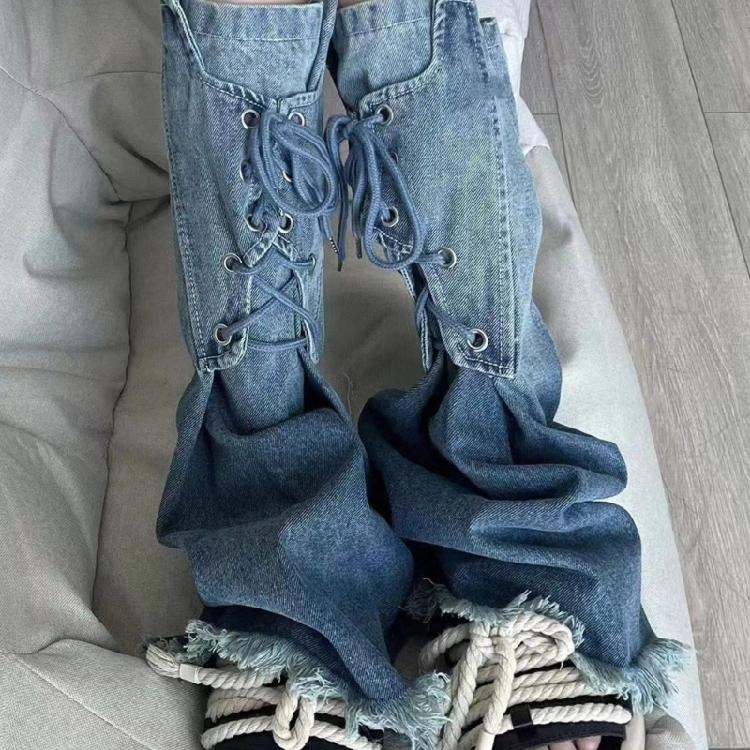 Women's Leg Warmer Flared Denims Leg Sleeve Summer Students Girls JK Foot Cover