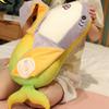 Cute Mango Shark Plush Toy Pillow For Boys And Girls Stuffed Animal Shark Doll With Pp Cotton Filling