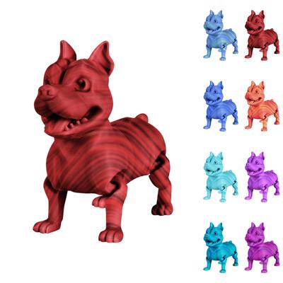 3D Printed Cute Animal Shaped Toys With Movable Joints