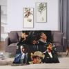 Luis Miguel Plush Blanket Students  Flannel Throw Blanket For Outdoor Soft Warm Design Quality Bedspread Gift
