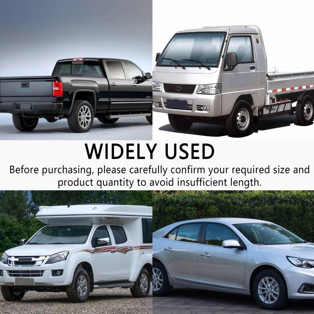 Durable 1m Car Weather Stripping Noise Insulation Waterproof Car Door Seal Strip Rubber Edge Guard Universal Fit