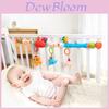 Baby Bed Clip Car Toy Hanging Bell With Ocean Design For Infants And Toddlers