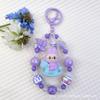 Flocking Wizard Cute Grain Mobile Phone Chain Keychain Bag Doll Pendant Accessories