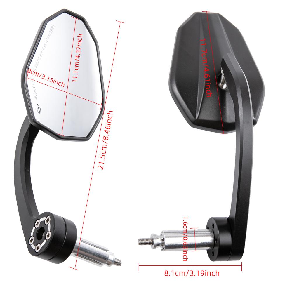 

Мотоциклетное зеркало для Yamaha YZFR1/R6 Kawasaki Ninja Z1000 Z900 Honda Rebel Suzuki SV650 Benelli Ducati