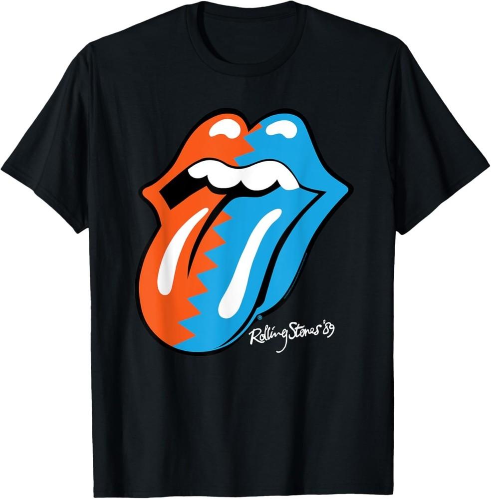 Rolling Stones Official Zig Zag Tongue '89 T-Shirt