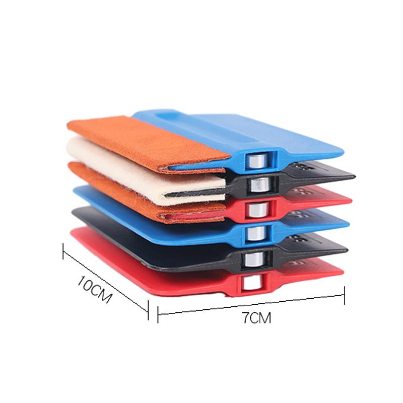Car Accessories Magnetic Card Squeegee Vinyl Film Non-Scratch Scraper Car Tool