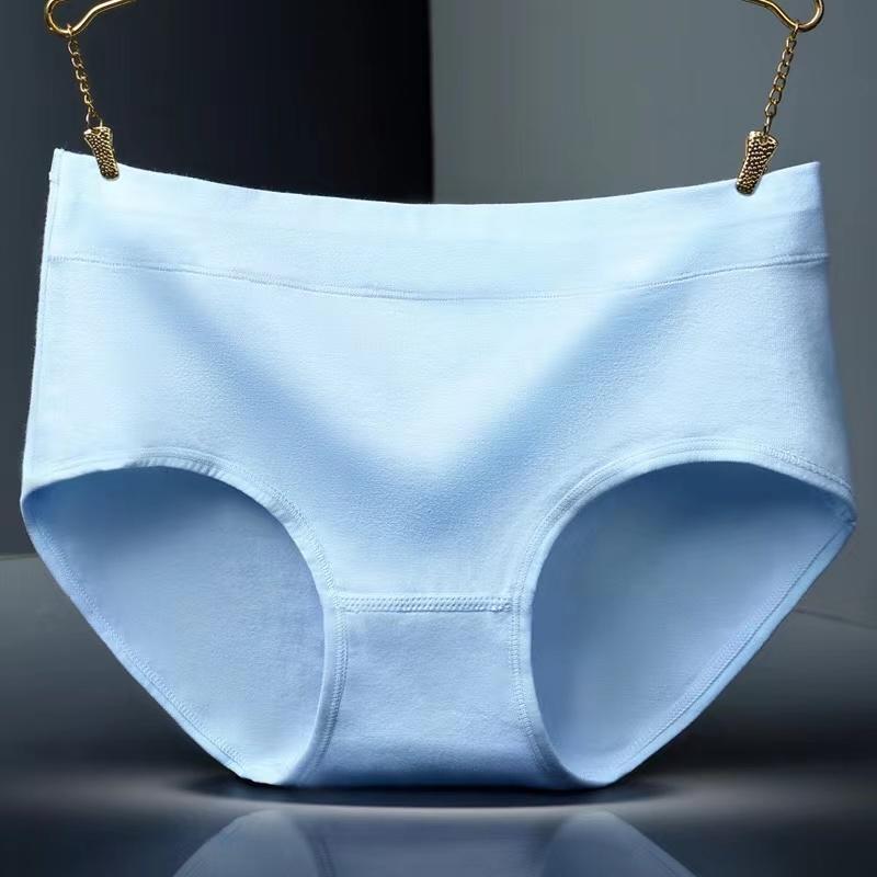 1pc/lot! Cotton Women Panties Middle Waist Comfortable Briefs