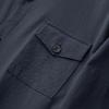 Men's Plus Size Stand-up Collar Short Sleeve Casual Shirt