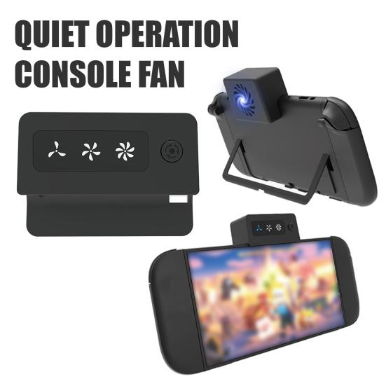 Cooling Fan for Nintendo Switch 2 3 Adjustable Speeds Game Console High Speed Cooler